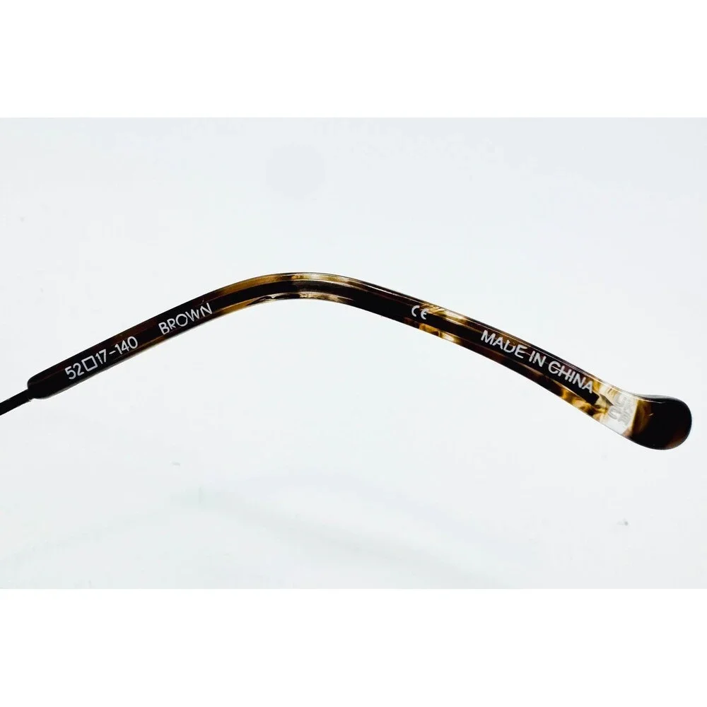 Karen Kane Eyeglass Frames Womens Brown Plantain Cat Eye 52-17-140